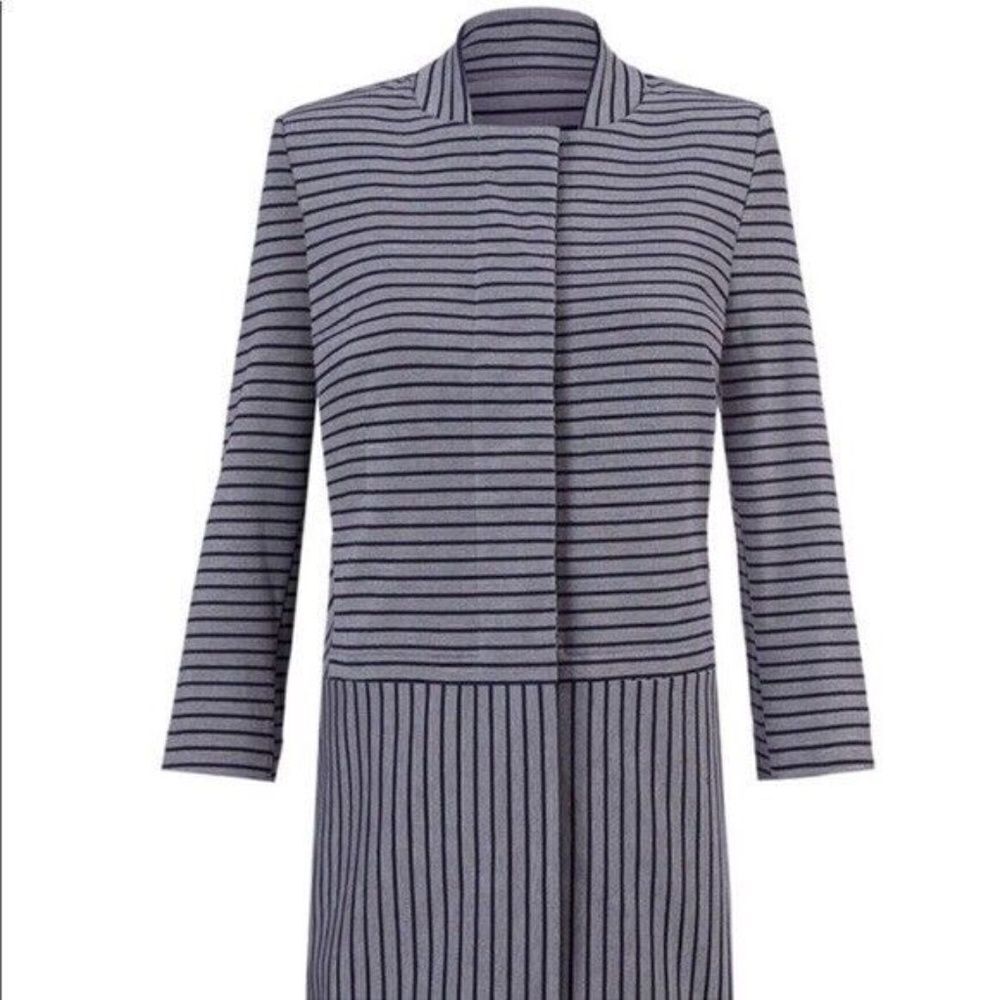 NEW CAbi Striped Car Coat Size Small